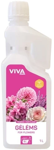 VIVA FERTILIS Premium trąšos gėlėms, 1 l