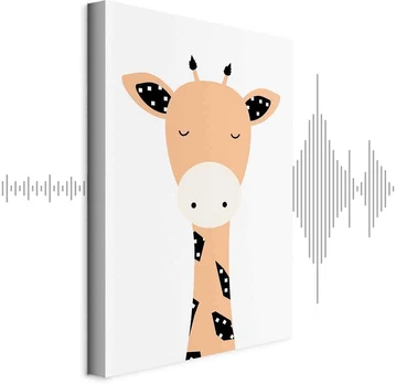 Artgeist Paveikslas - Funny Giraffe (1 Part) Vertical