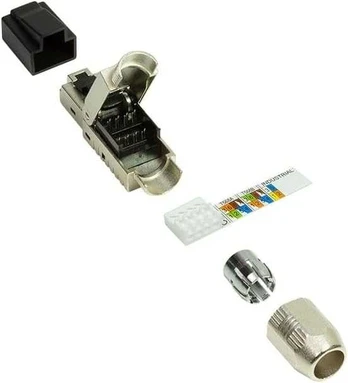 LogiLink Logilink Feldkonfektionierbarer Stecker Cat.6A gesch. MPTL