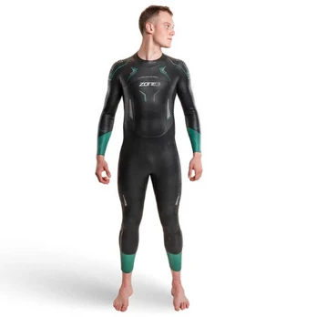 ZONE3 Vision Black/Turquoise vyriškas hidrokostiumas