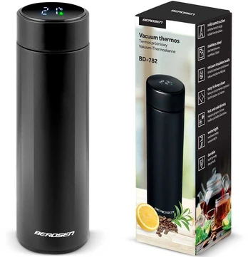 Vakuuminis termosas 420 ml BD-782 juodas