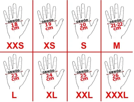 Other MCS-21 GELTONOS PIRŠTINĖS XXL