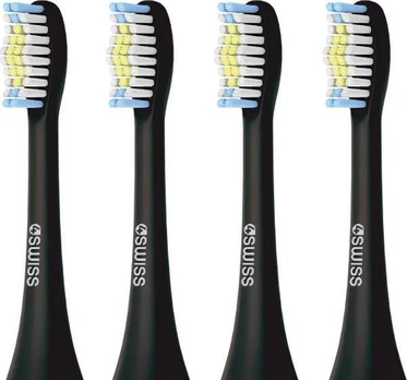Dantų šepetėlis 4Swiss Deep Clean Juodas Tip 4 vnt.