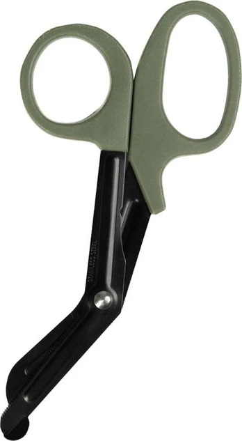Mil-Tec BANDAGE SCISSORS OD HANDLE 18,5CM