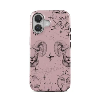 Aries - iPhone 16 Case, Tough (MagSafe) / N/A / Pink