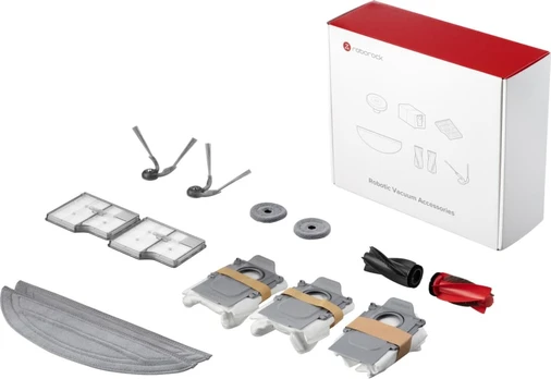 Roborock Acc Kit Saros 10 2x Mop + Edge Cloth, 1x Main , 3x Dust Bag