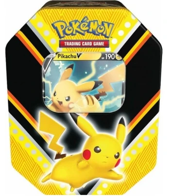 Pokemon TCG: V Powers Tin Fall 2020 Reprint - Pikachu