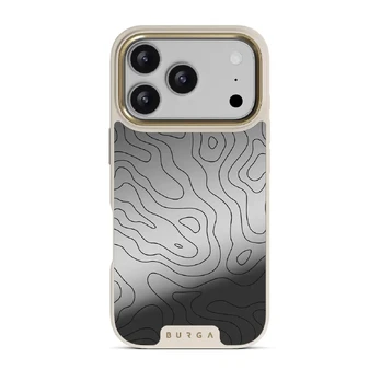 Wild Terrain - Minimalist iPhone 17 Pro Case, Elite Mirror Light (MagSafe) / Gold