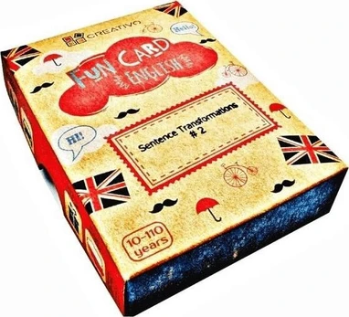 Kortos Creativo Fun Card English Sentence Transformations #2 403140, EN