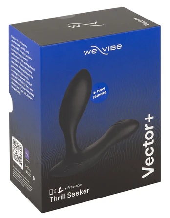 We Vibe Vector+ Charcoal Black Analinis kaištis