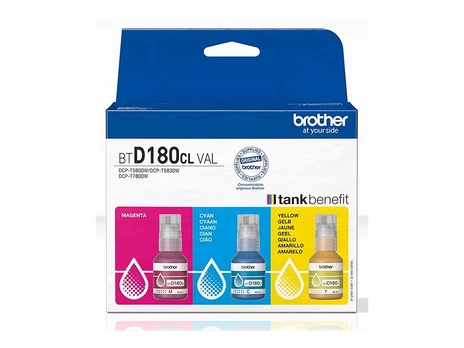 Patrone Brother BTD180CLVAL Farbtintenset