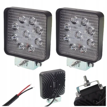 GMP Led darbo lempa prožektorius halogenas 12v 24v 9x3w x2
