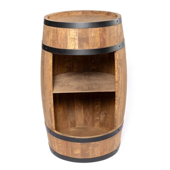 Statinės formos spintelė gėrimams Creative Cooper, 2_PW, 80x50 cm, venge spalva
