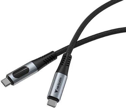 Verbatim USB TYPE-C CONN 1.2M 100W/SYNC CHARGE 100W DISPLAY