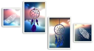 Paveikslas Wallity 4PBCT-17, 35 cm x 50 cm, 4 vnt.