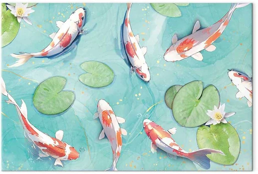 Artgeist Paveikslas - Pond in Japan