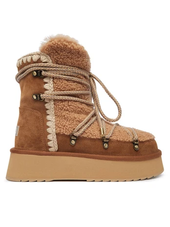 Mou Sniego batai Mini Eskimo FW681014M Tamsiai ruda