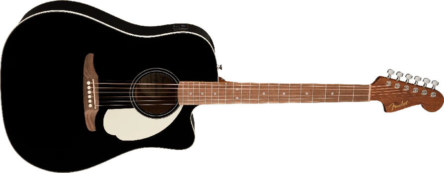 Elektroakustinė gitara Fender California Standard Redondo CE juoda