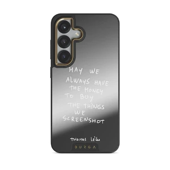 May We Always - Samsung Galaxy S25 Case, Elite Mirror Dark (Magnetic) / Gold