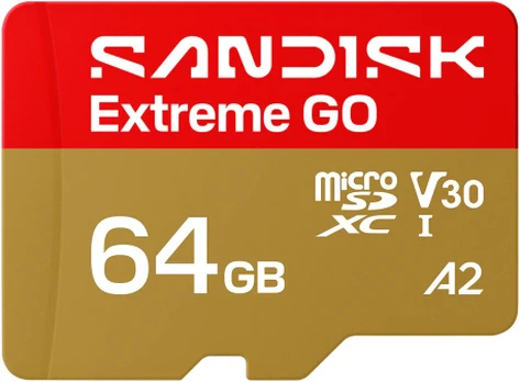 Sandisk memory card microSDXC 64GB Extreme GO UHS-I