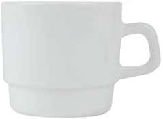 Puodelis Arcoroc, balta, 0.25 l kaina