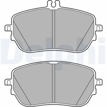 DELPHI LP3485 Brake pad set