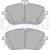 DELPHI LP3485 Brake pad set kaina