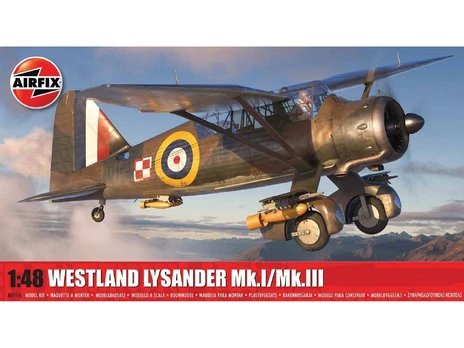 Airfix Model plastikowy westland lysander mk.i/mk.iii 1/48