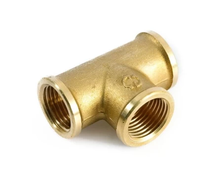 Žalvarinis trišakis GENERAL FITTINGS, 1/4"
