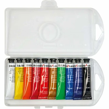 Guašas EberhardFaber, 10 spalvų, 12ml tūbelėse