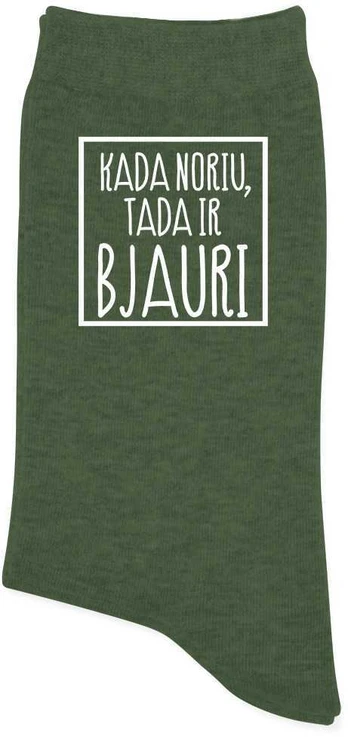 Moteriškos kojinės "Kada noriu tada ir bjauri"