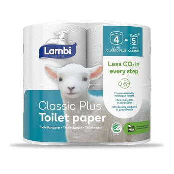 Øvrige Toiletpapir Lambi 3-lags 25,5m 28rul/kar