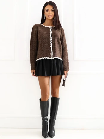 Italy Moda Sweter-IR-SW-RR1299.83-ruda