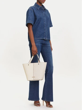 Rankinė MICHAEL Michael Kors Flora 30T5GFFT2B Smėlio