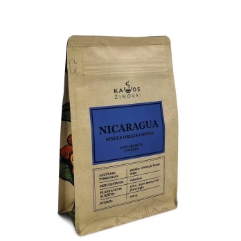 Kavos Pupelės "Nicaragua Single Origin" 250g.