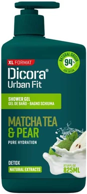 DICORA dušo želė Matcha arbata ir kriaušė 825 ml