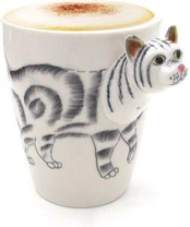 GiftWorld Puodelis 3D Cat 400ml