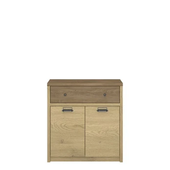 Komoda Mebelbos Denzel 2d1s, 86x36,5x90,3 cm, ruda