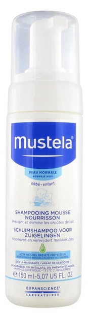Šampūnas kūdikiams Mustela Newborns, 150 ml