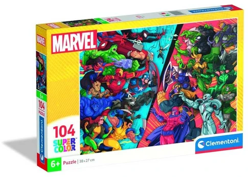 Clementoni CLE puzzle 104 SuperKolor Marv 25061