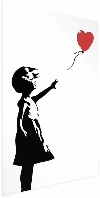 Artgeist Plakatas - Girl with a Balloon