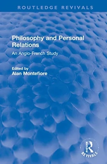 Philosophy and Personal Relations
