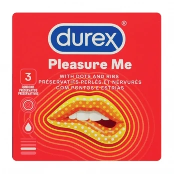 Durex Pleasure Me 3 vnt. dėž.