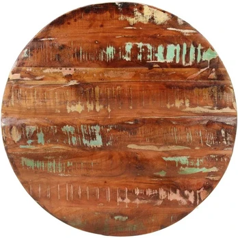 Stalviršis, 70x3,8cm, perdirbtos medienos masyvas, apskritas