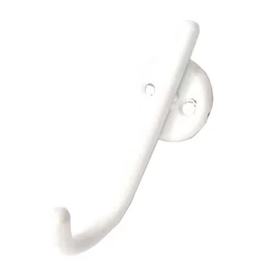 Drabužių kabliukas GB-HOOK07, 10 cm, balta