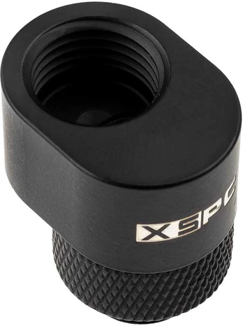 XSPC G1/4 Rotary 7mm Offset Fitting - matte juodas