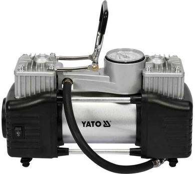Automobilinis padangų pripūtėjas su LED, 10 bar, 12V, kompresorius, pompa