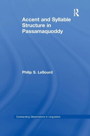 Accent & Syllable Structure in Passamaquoddy