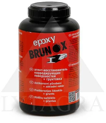 BRUNOX EPOXY Rūdžių rišiklis+gruntas,skirtas tepti teptuku 1000ml
