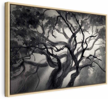 Artgeist Paveikslas - Lighted Branches (1 Part) Wide